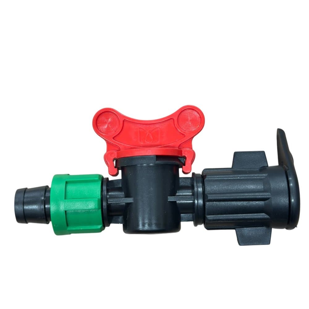 Conector minivalvula Layflat-cinta
